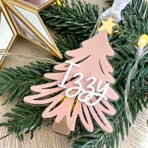 Acrylic Christmas Tree Ornament