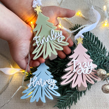 Load image into Gallery viewer, Acrylic Christmas Tree Ornament
