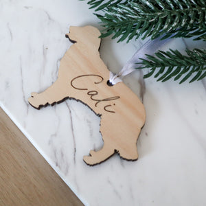 Personalised Dog Ornament